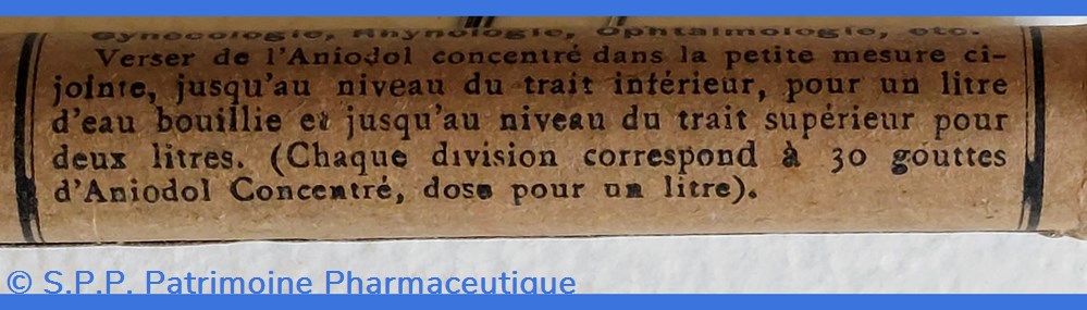 science pharmacie mesure pour aniodol externe concentre