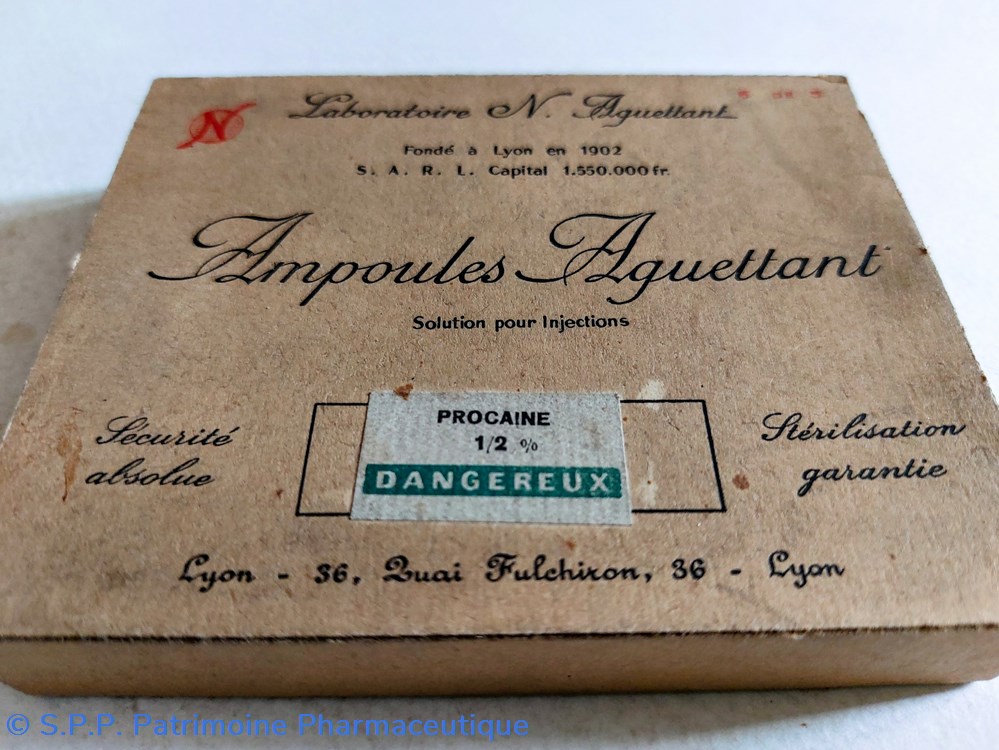 science pharmacie procaine ampoules aguettant