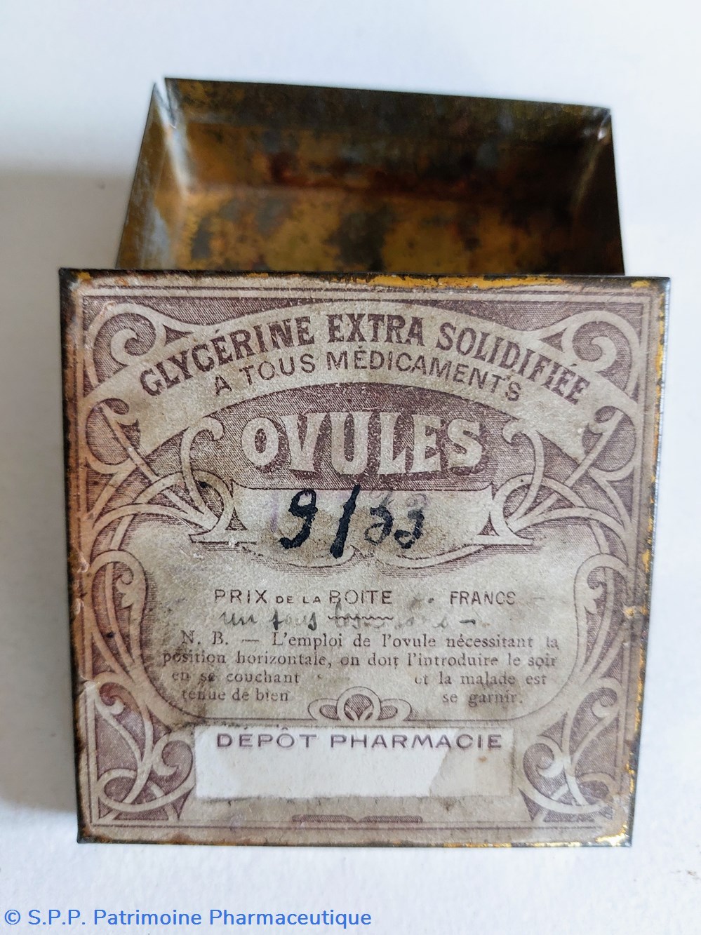 GLYCÉRINE EXTRA SOLIDIFIEE ( OVULES) 2 science glycerine extra solidifiee ovules