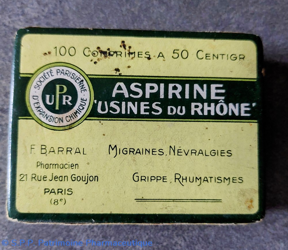 science aspirine usines du rhone comprimes