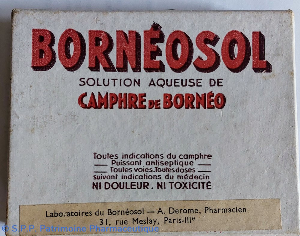 BORNÉOSOL ( Ampoules) science borneosol ampoules