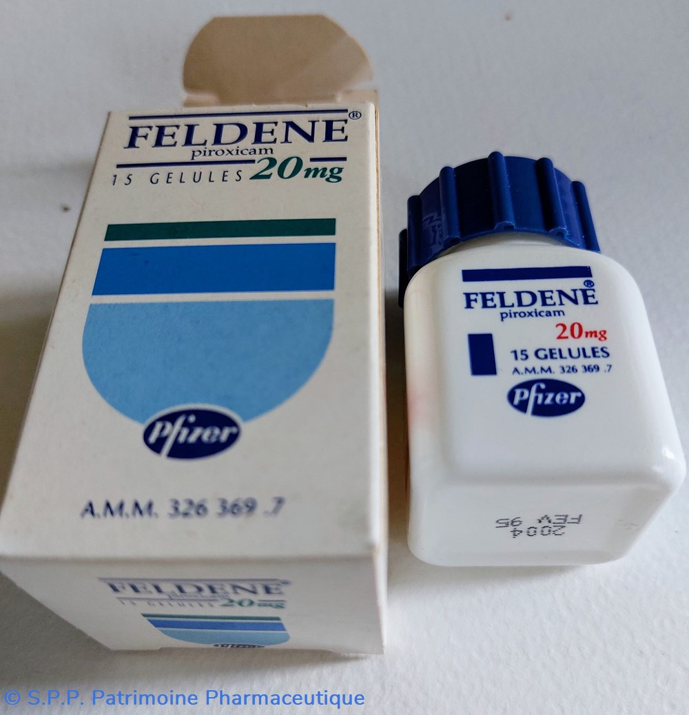 FELDÉNE -15 Gélules Piroxicam 20 mg. 6 science feldene 15 gelules piroxicam 20 mg