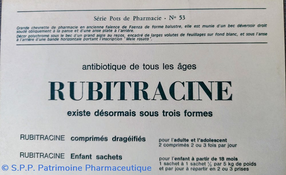 ROUSSEL N°53 CHEVRETTE Faenza 3 objets publicitaires roussel n 53 chevrette faenza