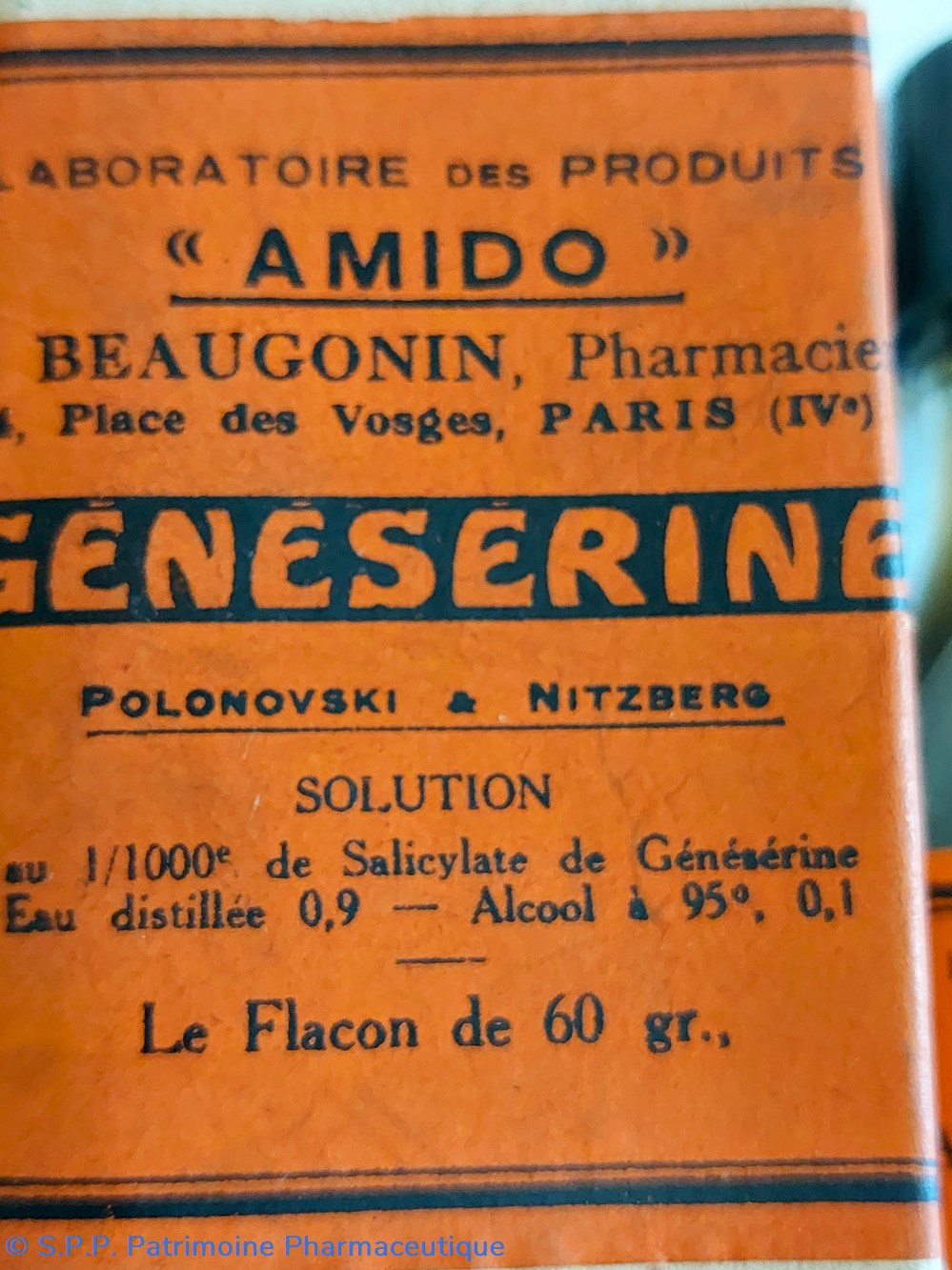 science pharmacie geneserine flacon de 60 gr