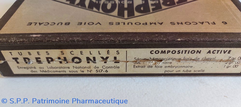 TREPHONYL ( Flacons ampoules buvables) 3 science trephonyl flacons ampoules buvables