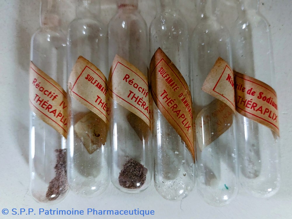 Trousse pour dosage septoplix libre THERAPLIX 5 science pharmacie trousse pour dosage septoplix libre theraplix