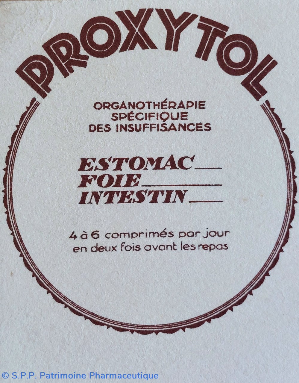 PROXYTOL Comprimés J.B. Fialip 2 science pharmacie proxytol comprimes j b fialip