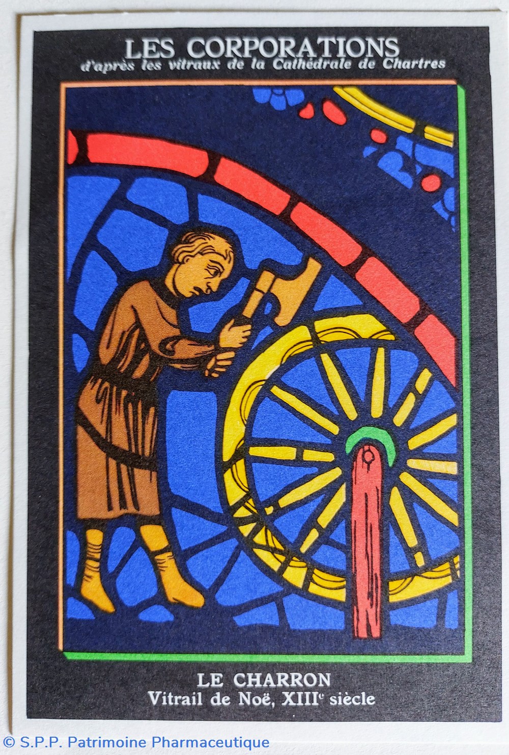 objets publicitaires specia cartes collection 1 vitraux de chartres