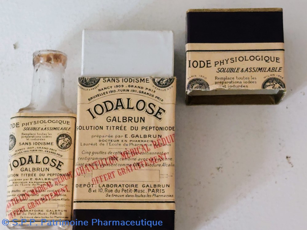 IODALOSE GALBRUN /Gouttes iode+ Peptone science pharmacie iodalose galbrun gouttes iode peptone