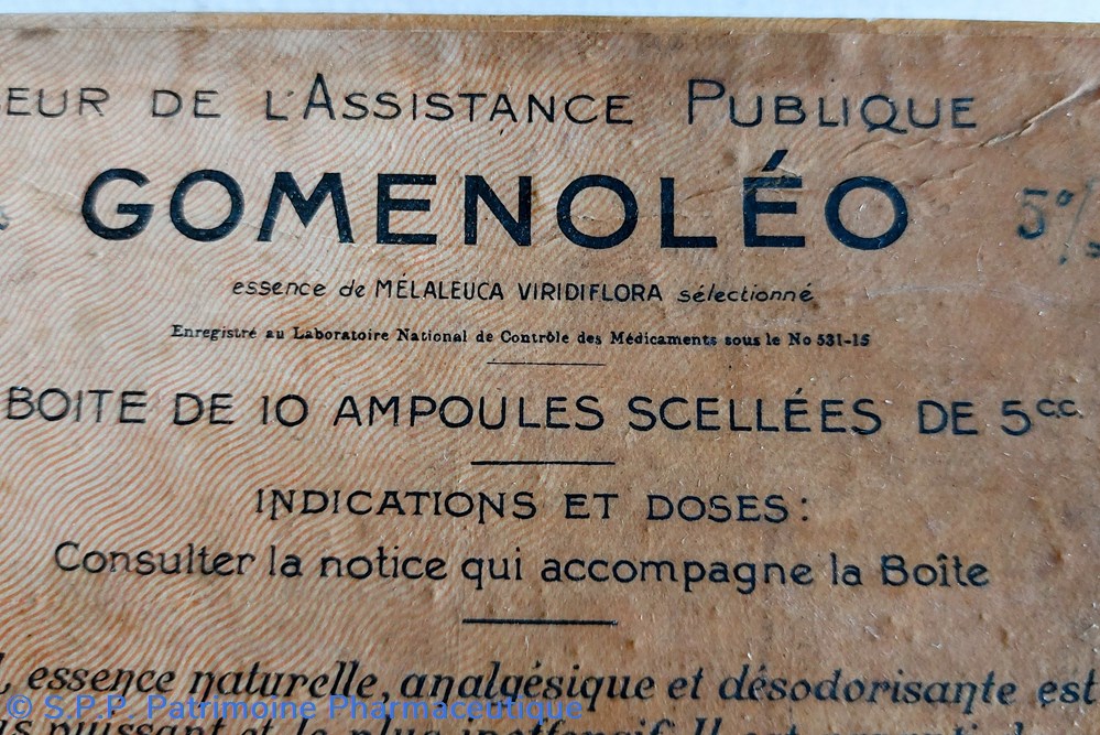 GOMENOLÉON 5% Ampoules de 5,5 cc 2 science pharmacie gomenoleon 5 ampoules de 5 5 cc