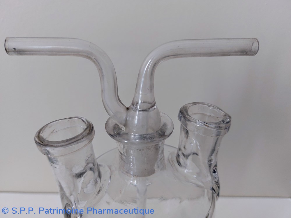science pharmacie bocal de laboratoire 3 goulots