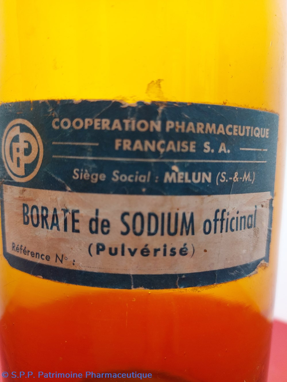 Bouteille verre ambré - Borate de Sodium officinal (pulvérisé) 5 science pharmacie bouteille verre ambre borate de sodium officinal pulverise