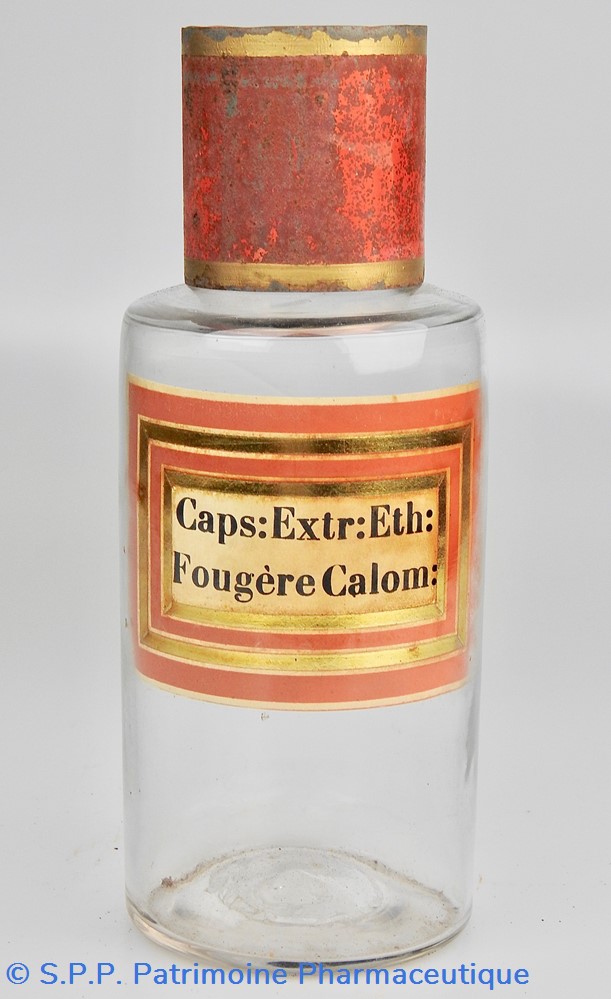 Flacon en verre petit modèle Pharmacie RAVASSE science flacon en verre petit modele pharmacie ravasse