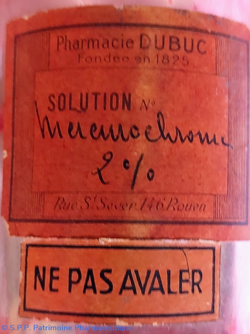 Solution MERCUROCHROME 2 % 5 science pharmacie solution mercurochrome 2