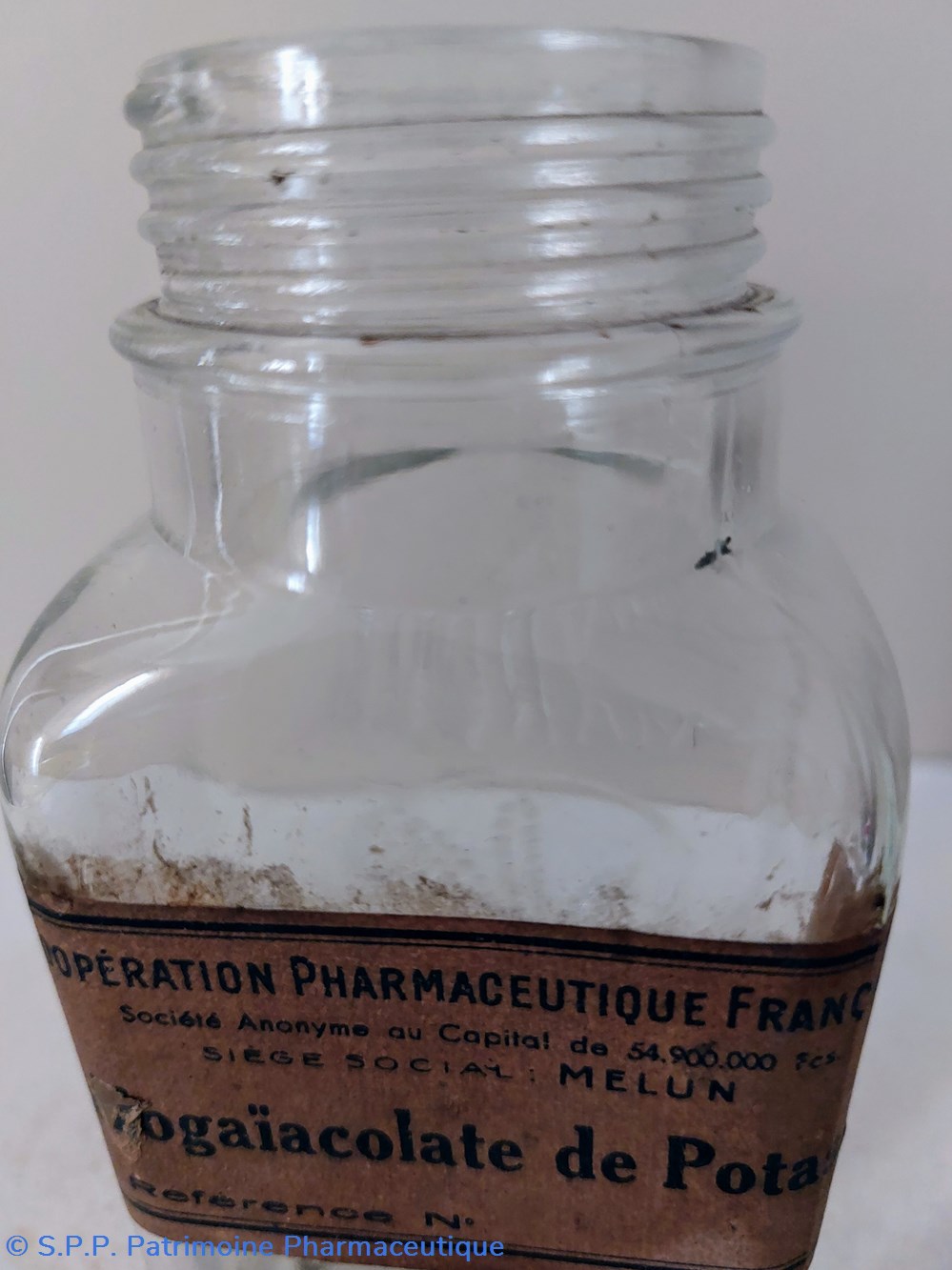 Sulfogaiacolate de Potasse 6 science pharmacie sulfogaiacolate de potasse