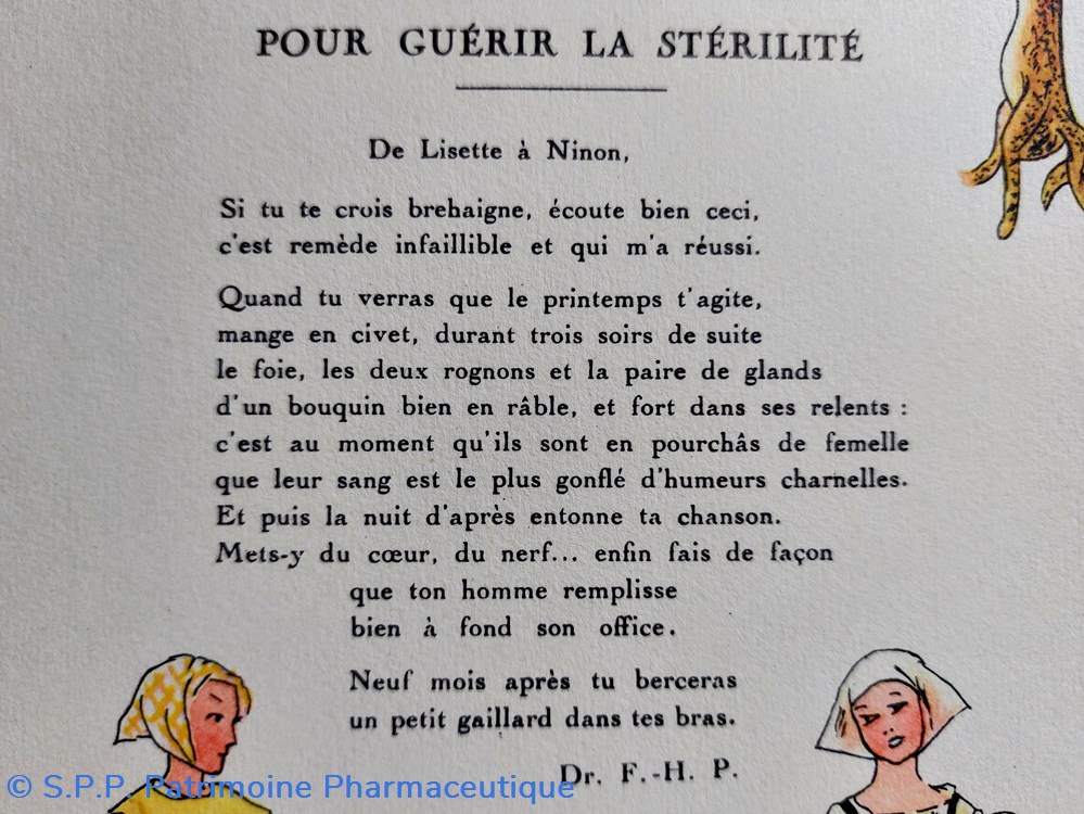 Lab. Paul - Métadier " Vieux Remèdes" no 23 3 objets publicitaires lab paul metadier vieux remedes no 23
