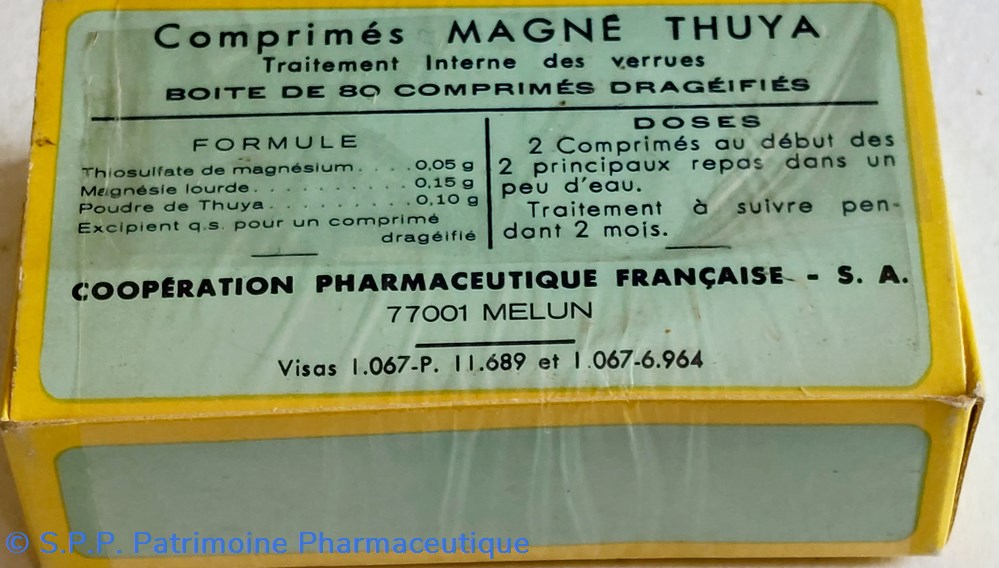 Magné Thuya ( Comprimés) 3 science magne thuya comprimes