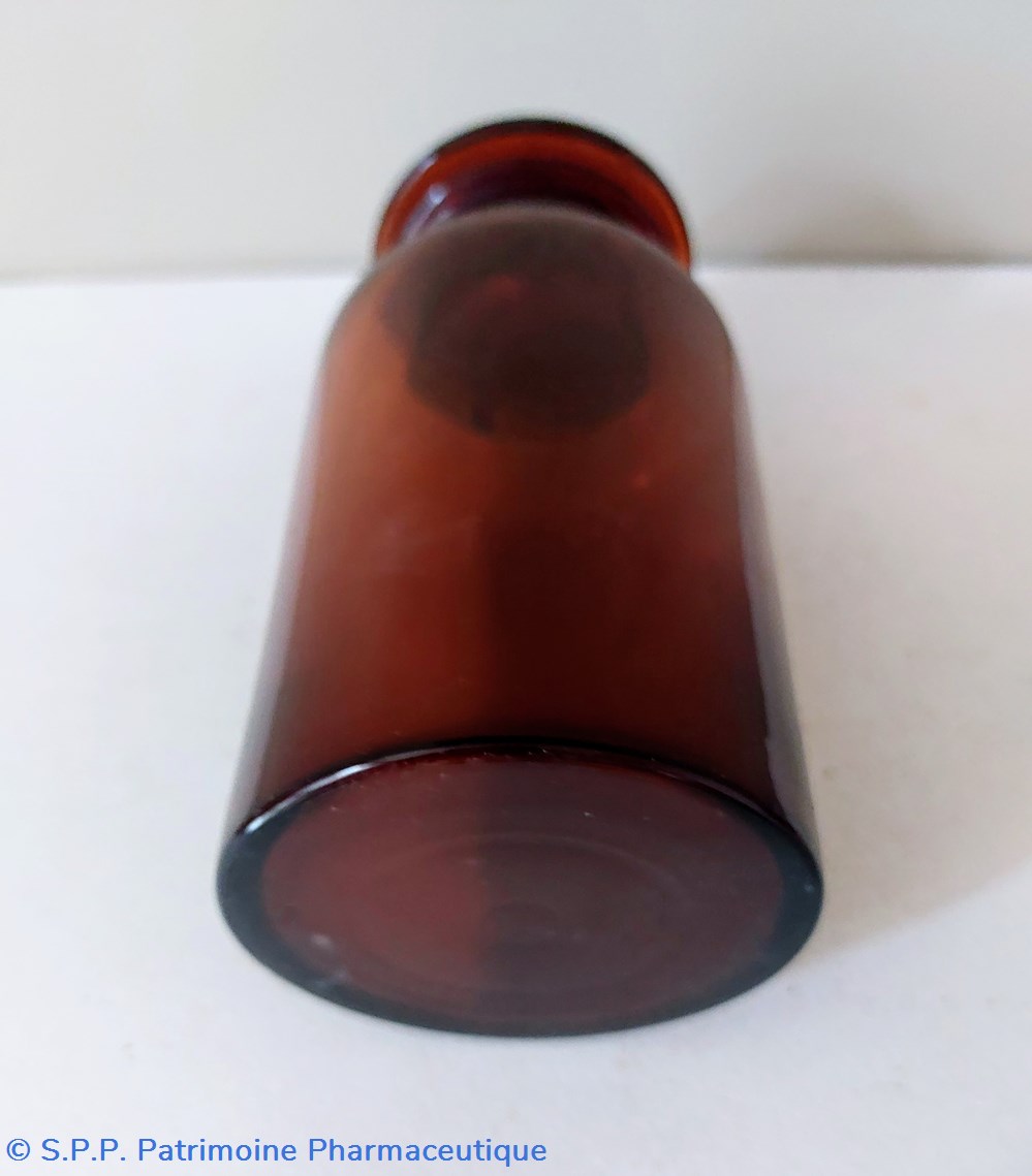 Gros Flacon 17 cm verre ambré 6 science pharmacie gros flacon 17 cm verre ambre