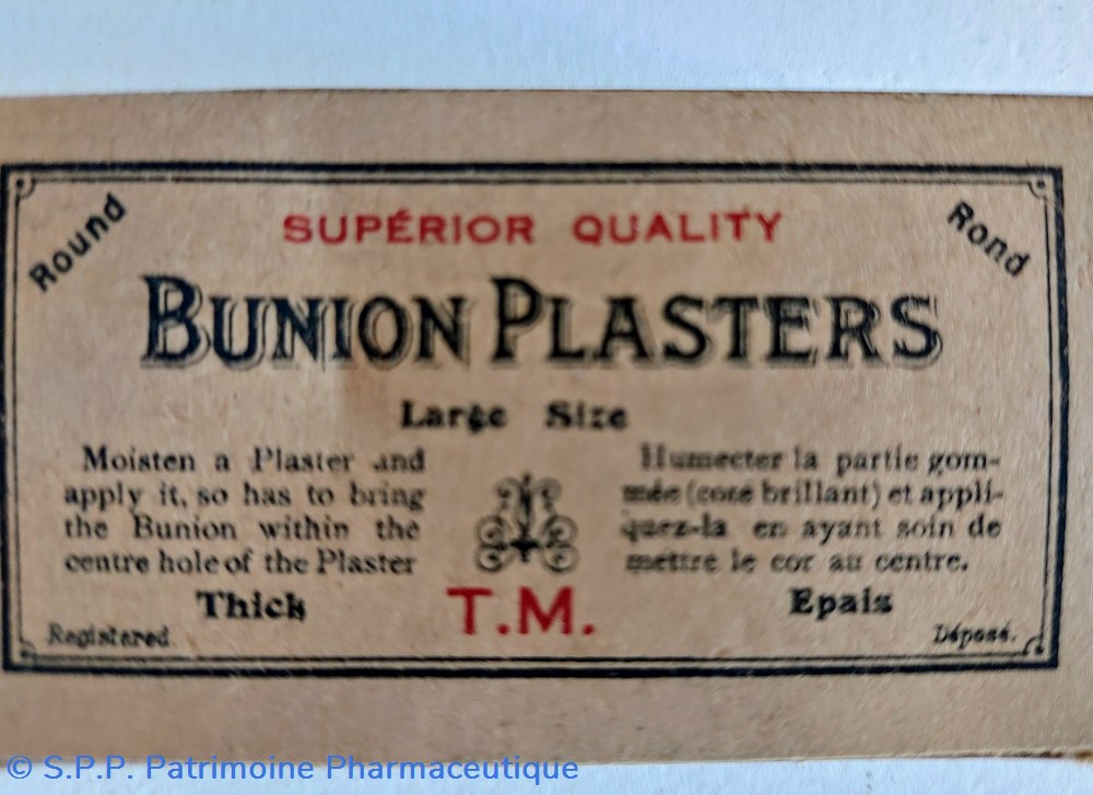 science pharmacie bunion plasters rond et epais