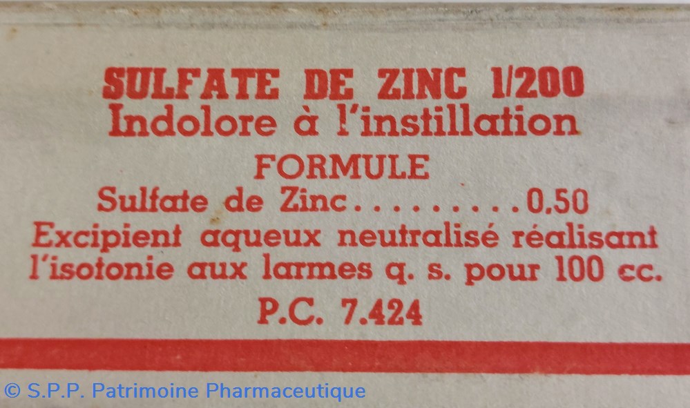 science pharmacie collyre martinet sulfate de zinc 1 200