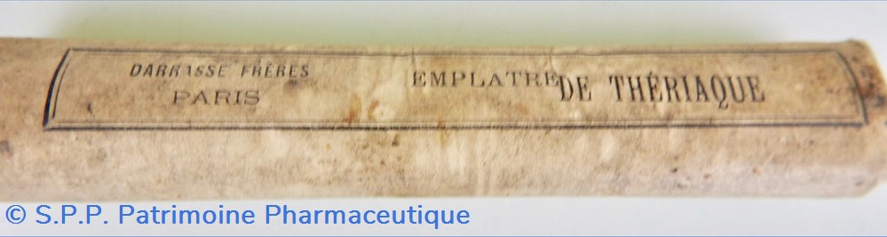 Emplâtre de Thériaque science pharmacie emplatre de theriaque