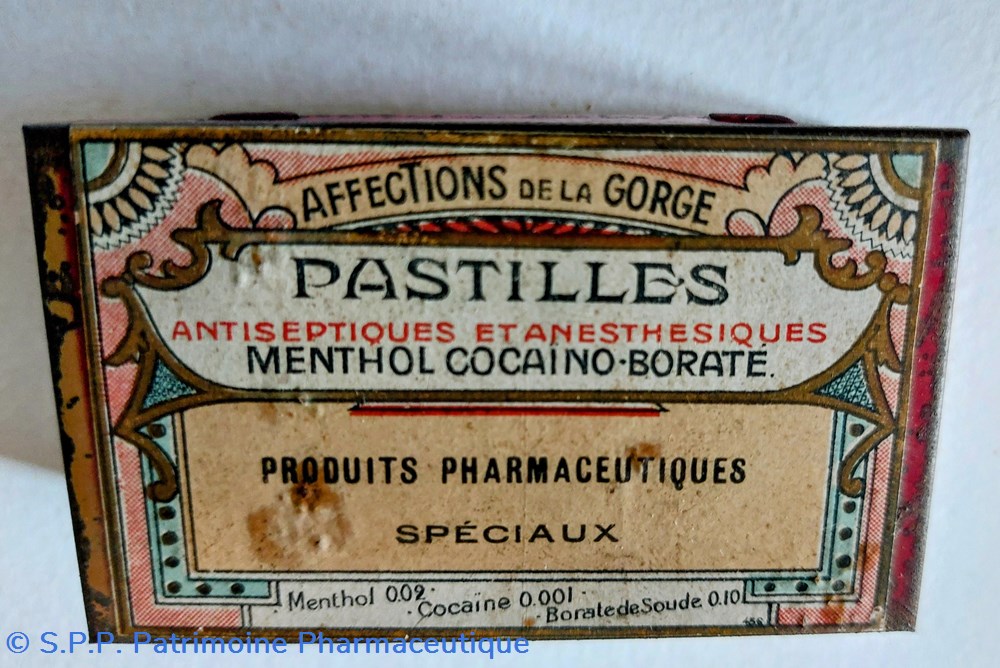 PASTILLES MENTHOL COCAÏNO BORATE science pastilles menthol cocaino borate