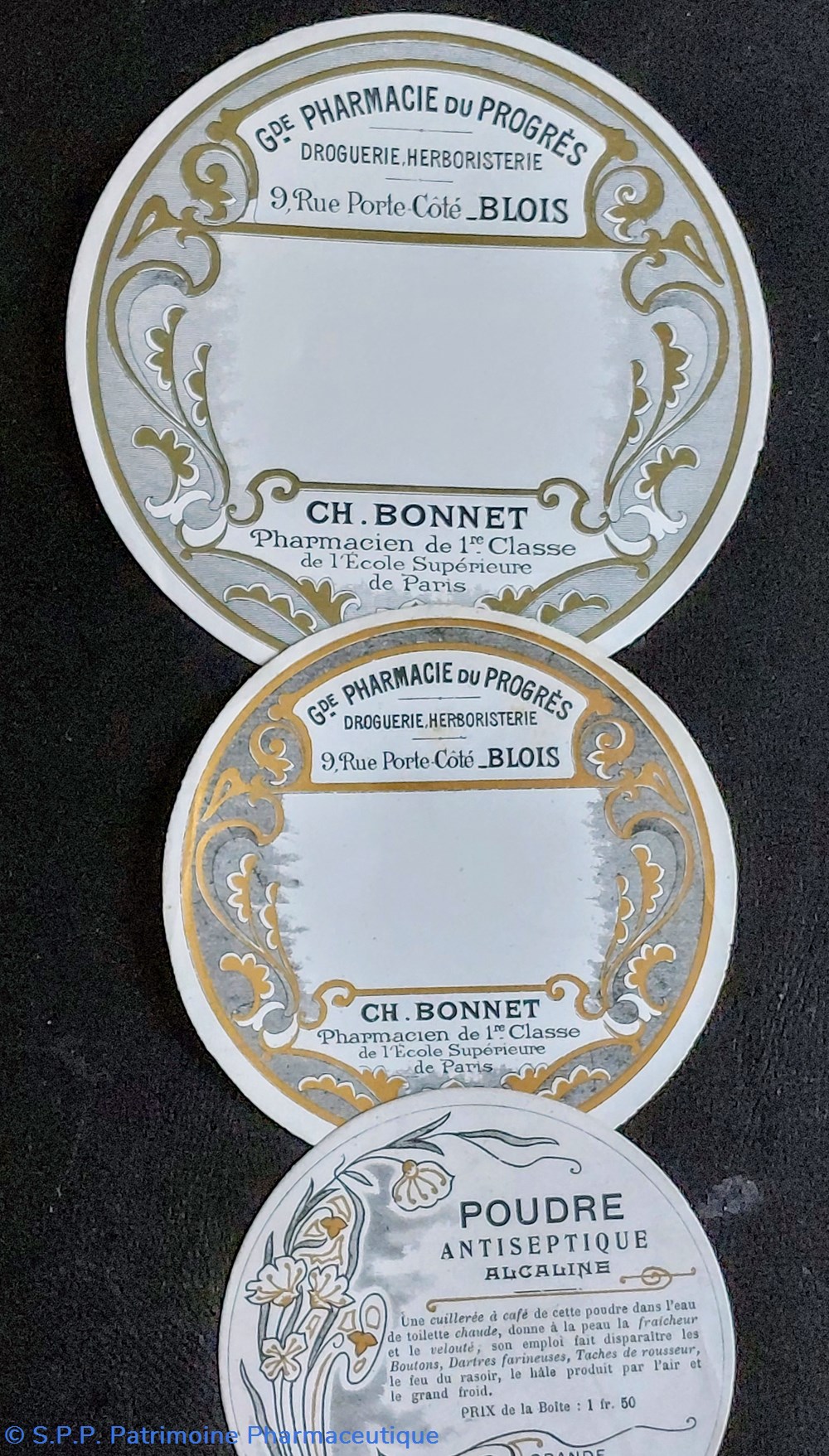 documents anciens phie ch bonnet etiquettes rondes