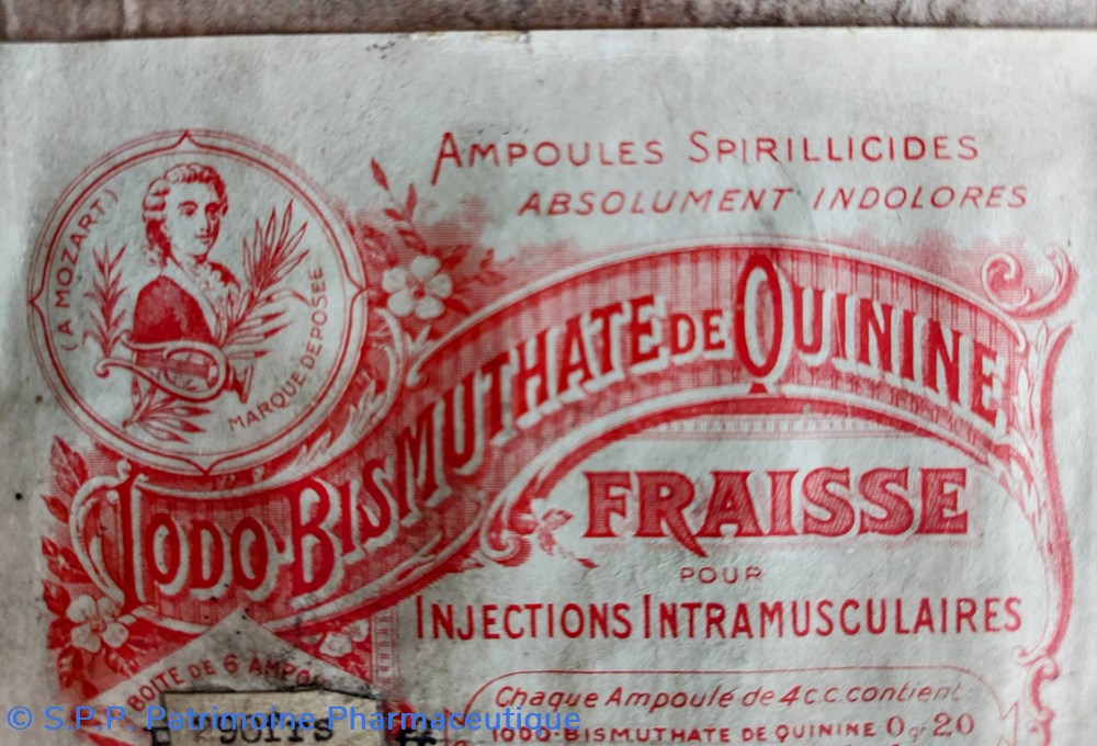IODO- BISMUTHATE de QUININE ( Ampoules) 4 science iodo bismuthate de quinine ampoules