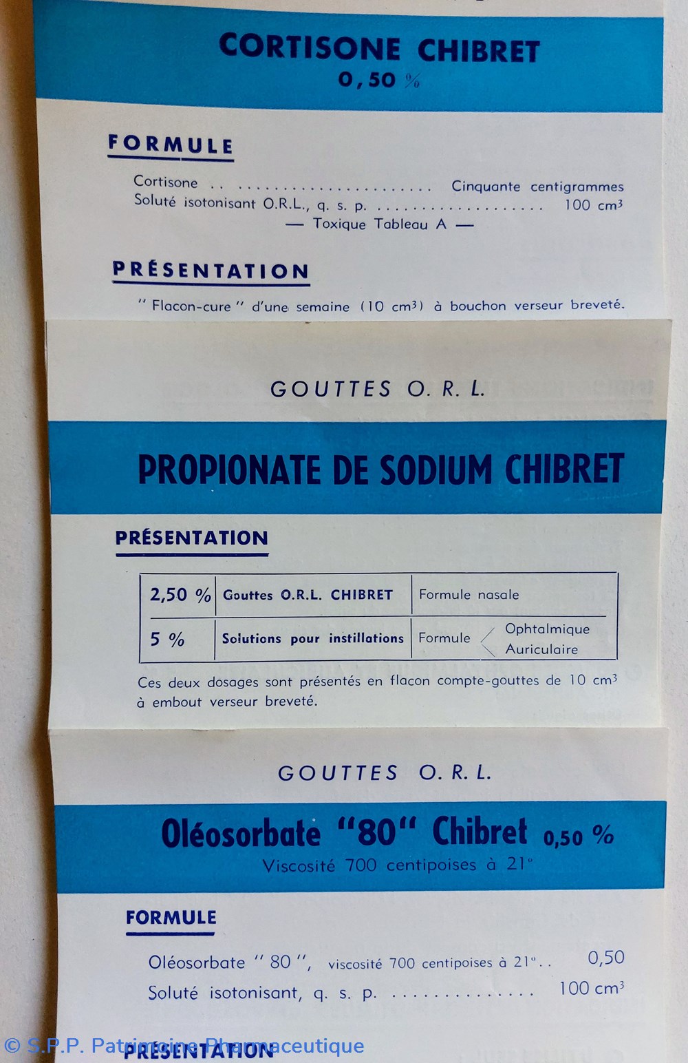 GOUTTES O. R. L.. CHIBRET Coffret de 3 formules 5 science pharmacie gouttes o r l chibret coffret de 3 formules