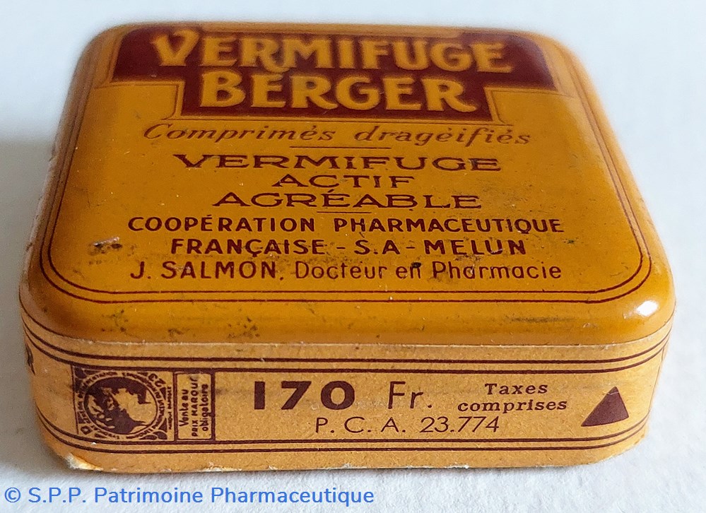 VERMIFUGE BERGER ( Comprimés) 2 science vermifuge berger comprimes