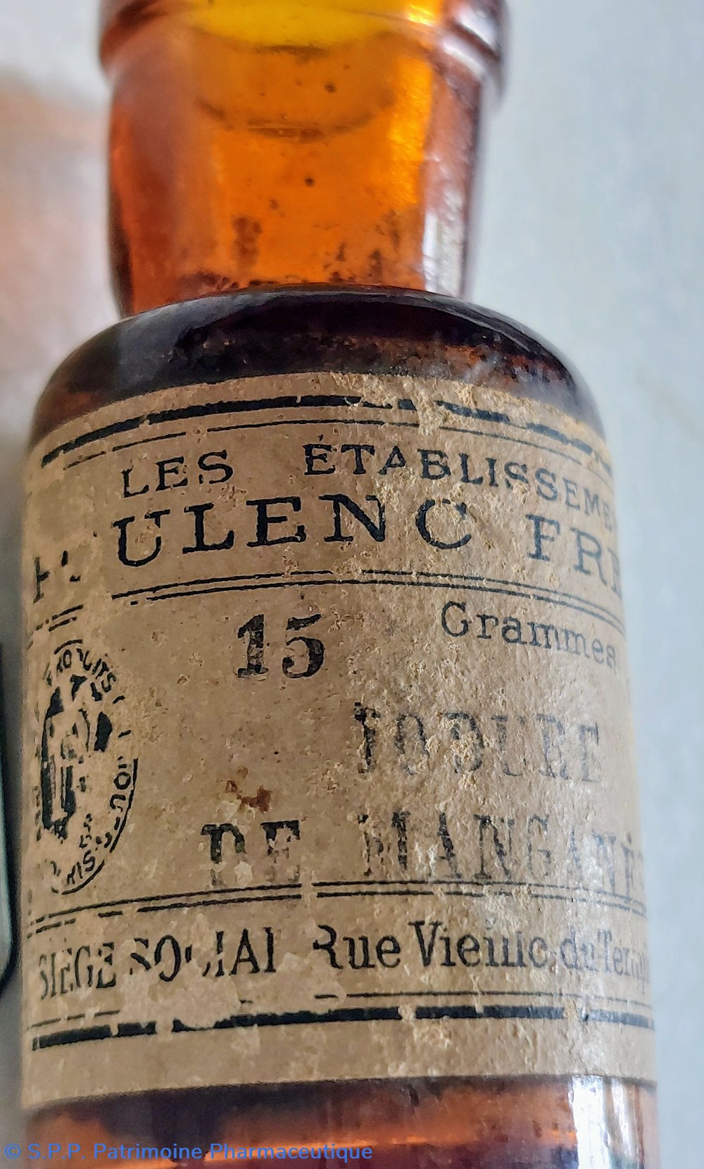 science pharmacie iodure de manganese 15 g poulenc fr