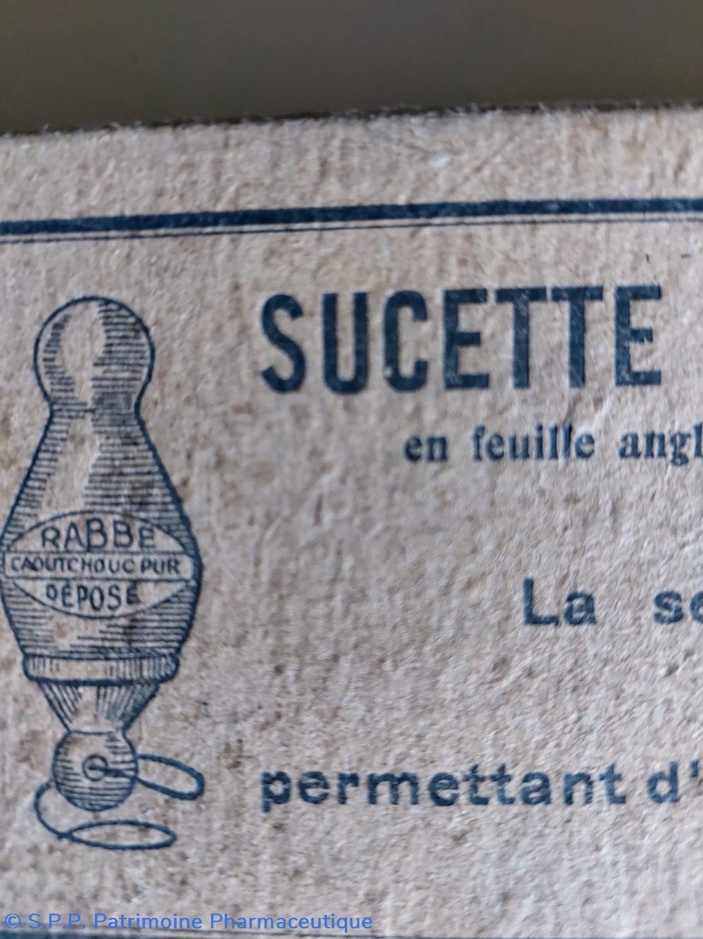 Sucette porte - tétine RABBE 3 science pharmacie sucette porte tetine rabbe