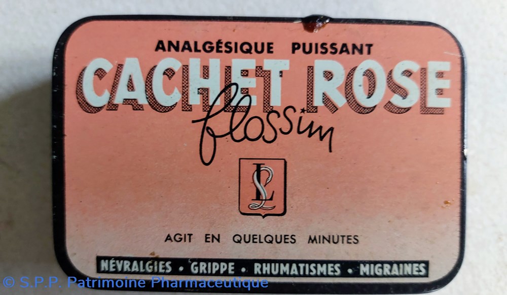 CACHET ROSE FLOSSIM Analgésique 2 science pharmacie cachet rose flossim analgesique