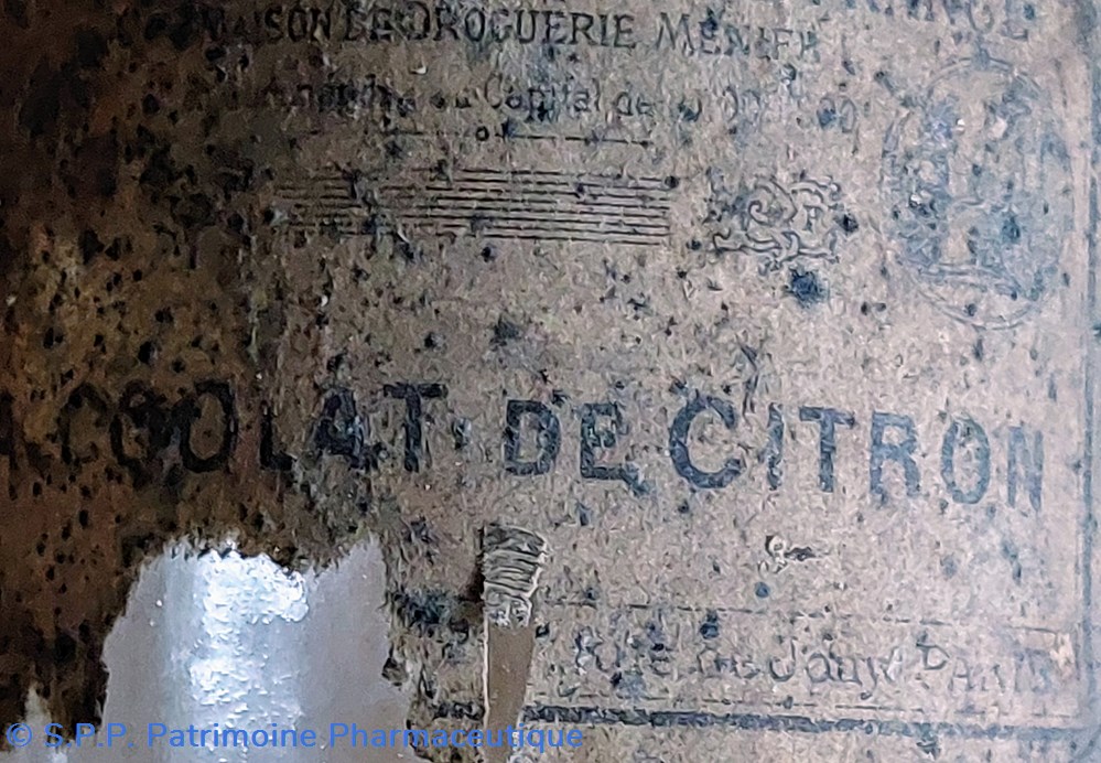 science pharmacie alcoolat de citron