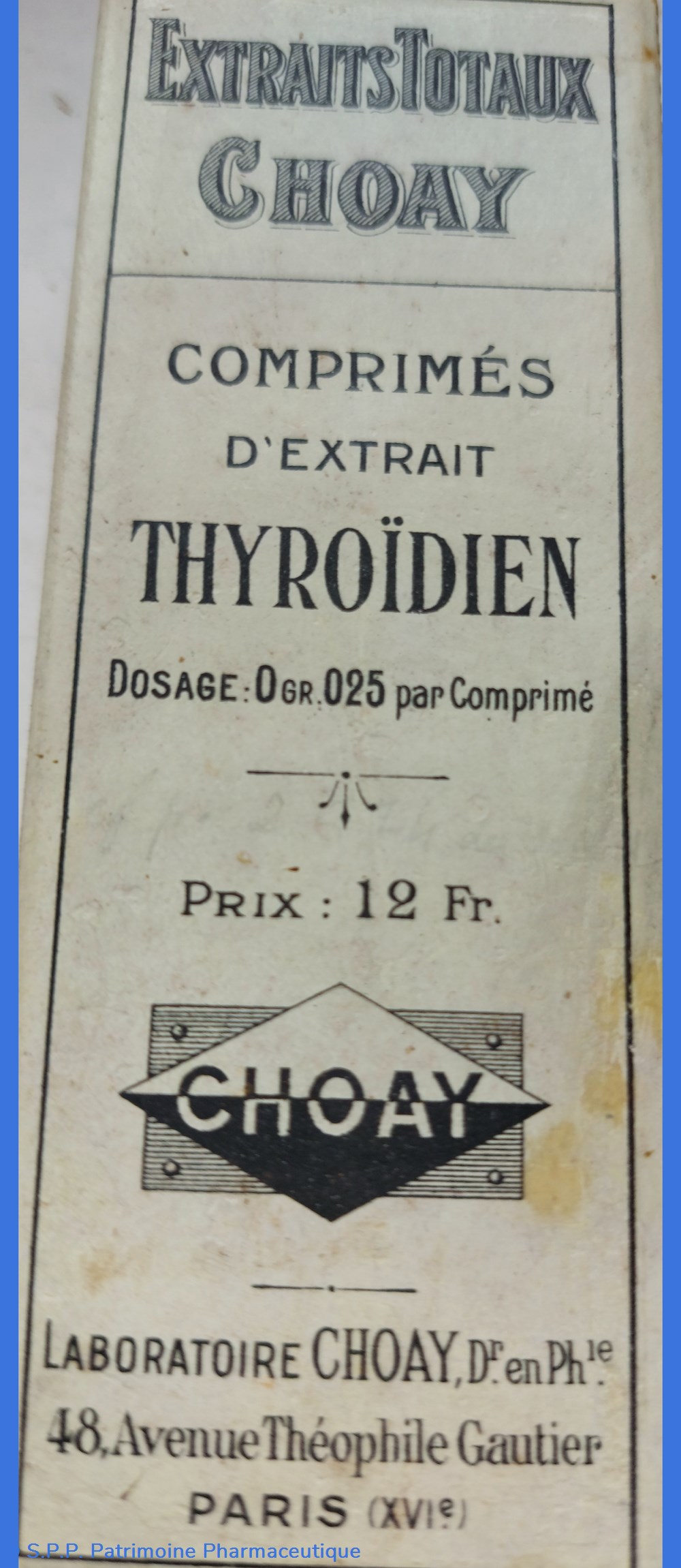 EXTRAITS TOTAUX CHOAY ( Comprimés) 2 science extraits totaux choay comprimes