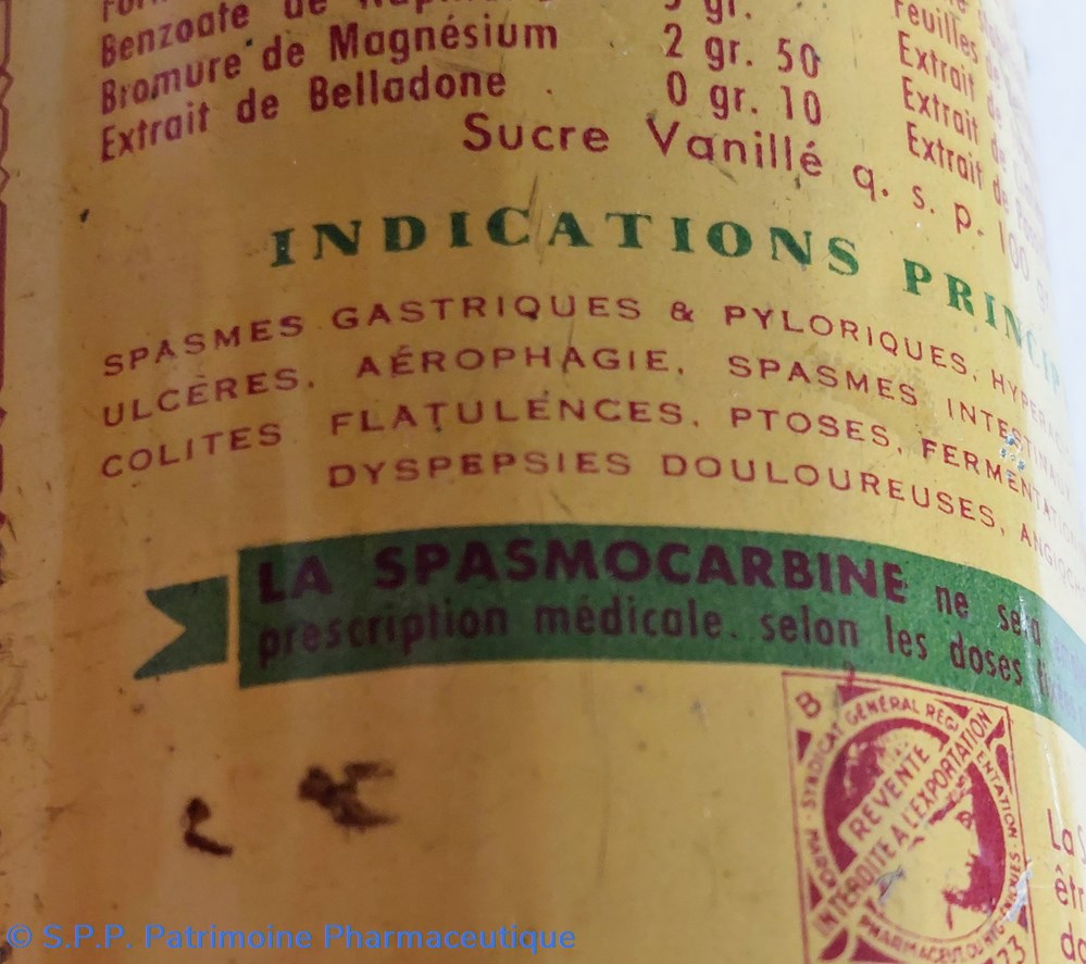 SPASMOCARBINE ( Granulés) 4 science spasmocarbine granules