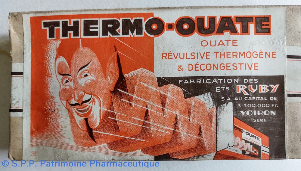 THERMO - OUATE Ets RUBY science pharmacie thermo ouate ets ruby