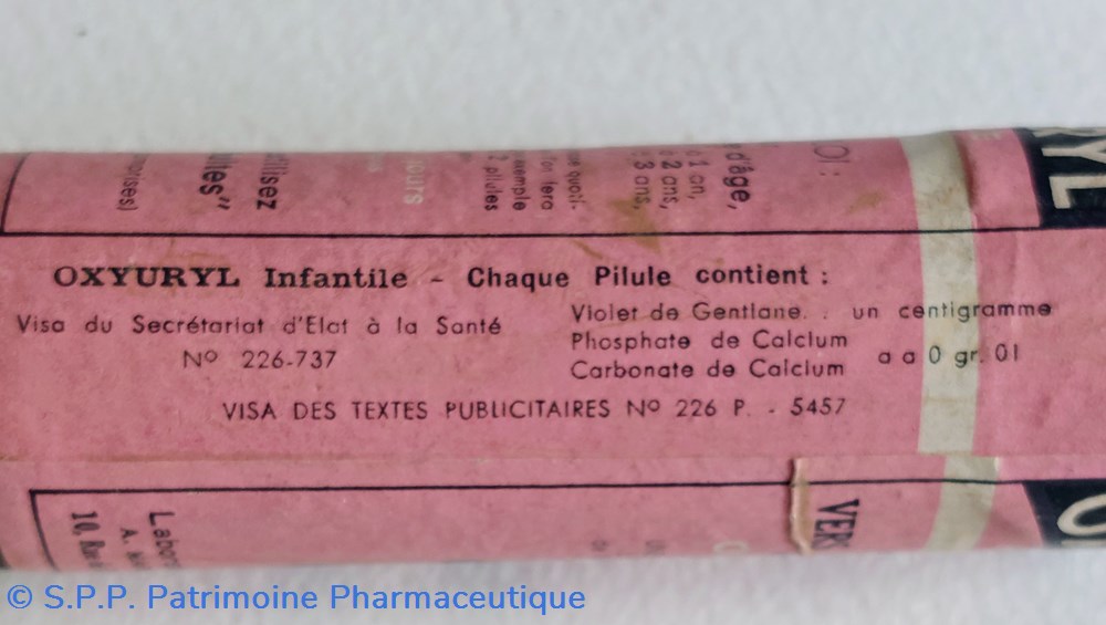 science oxyuryl infantile pilules