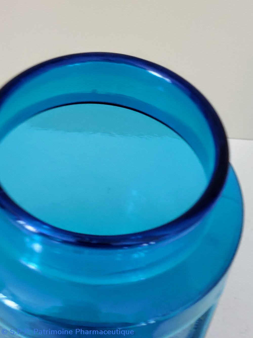 science bleu pot de pharmacie bleu outre mer 23 cm