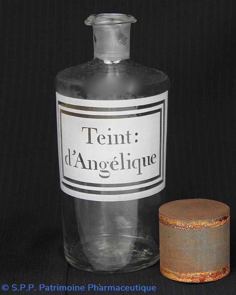 science pharmacie flacon en verre petit modele etiquette blanche pharmaxie ravasse