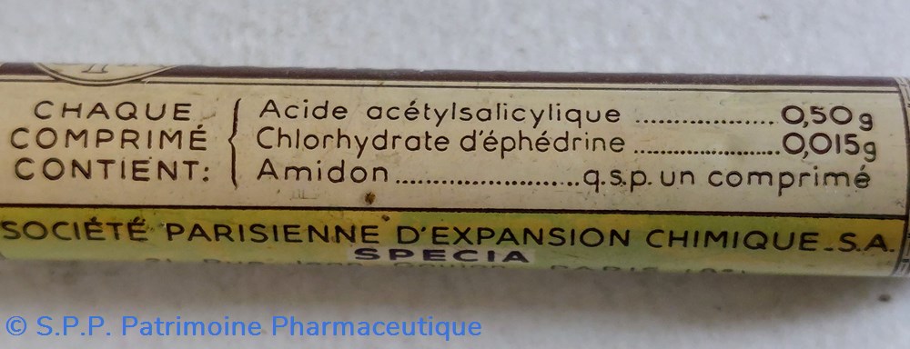science pharmacie coryphedrine 20 comprimes specia