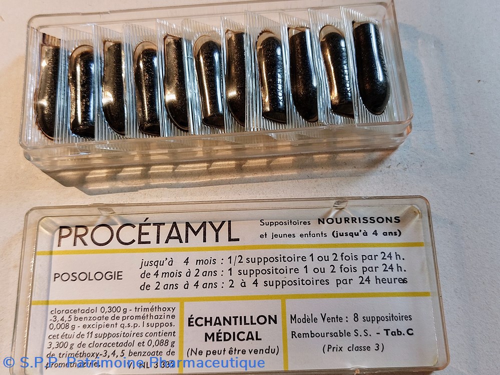 science pharmacie procetamyl suppositoires bottu