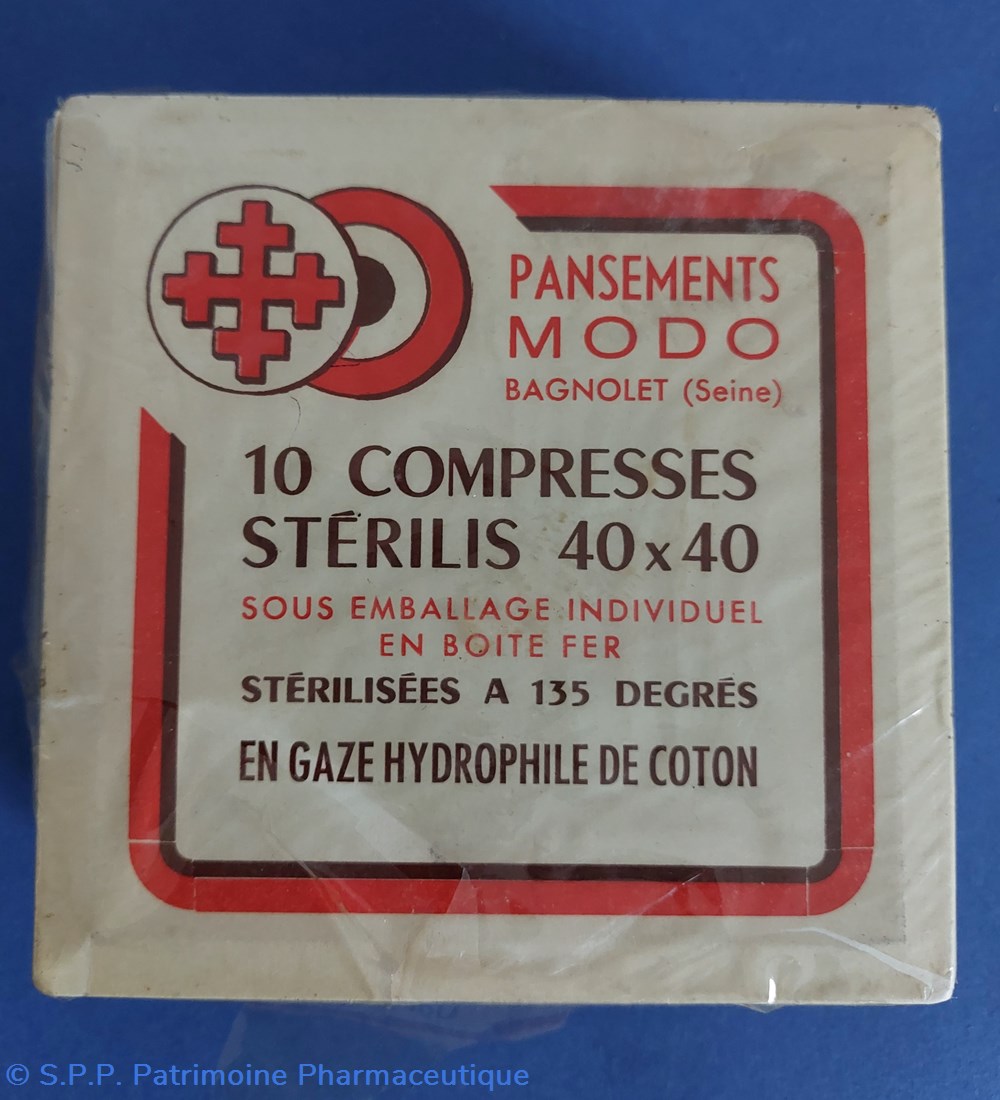 Pansements MODO 10B Compresses science pharmacie pansements modo 10b compresses