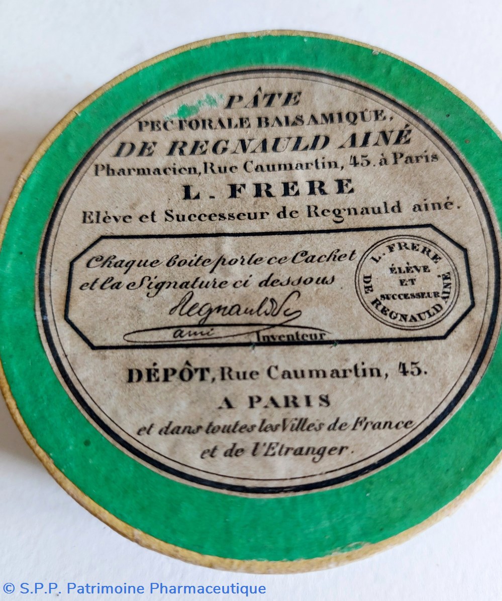 PÂTE PECTORALE BALSAMIQUE de Regnaud Ainé 4 science pate pectorale balsamique de regnaud aine