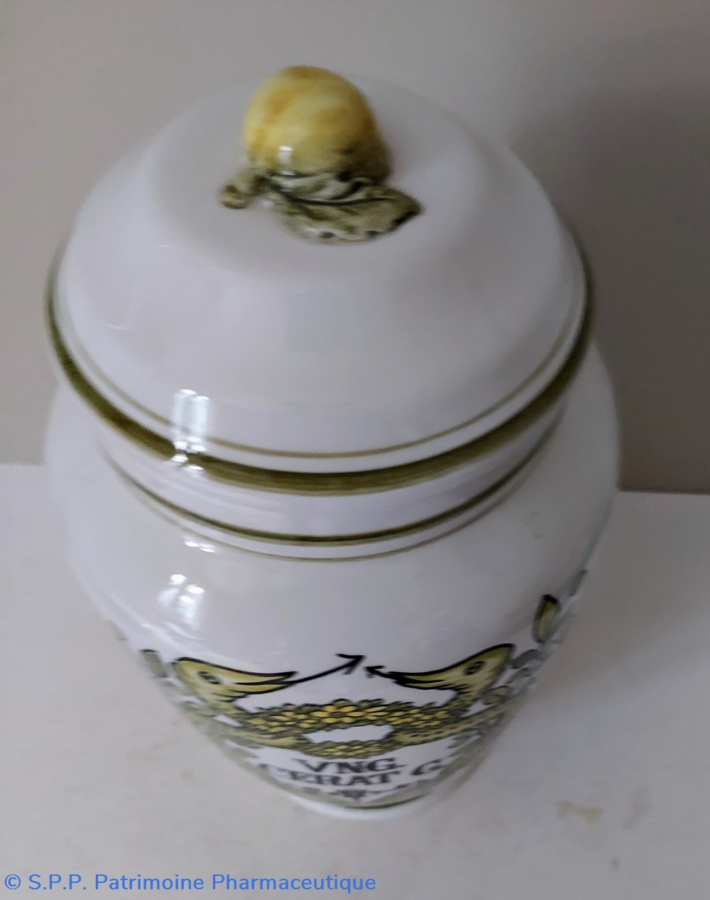 objets publicitaires pot de pharmacie vng cerat g oleo glycerine
