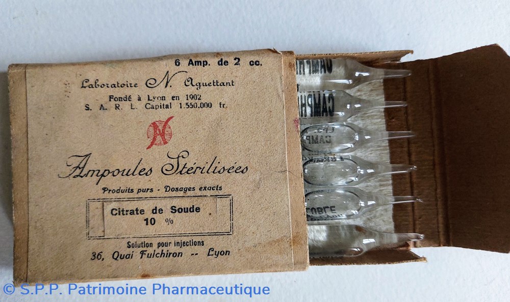 science citrate de soude 10 ampoules pour injections