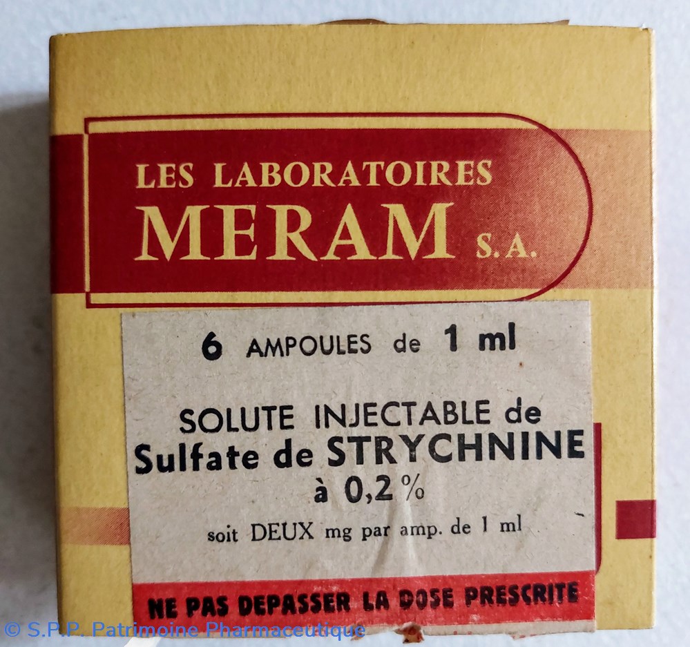 science pharmacie sulfate de strychnine a 0 2 ampoules 1 ml
