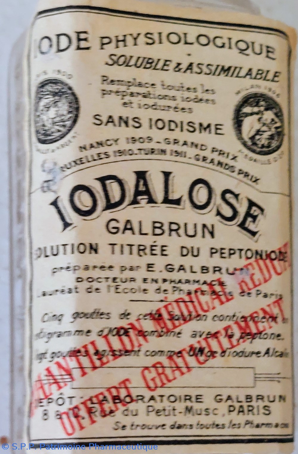 IODALOSE GALBRUN /Gouttes iode+ Peptone 6 science pharmacie iodalose galbrun gouttes iode peptone