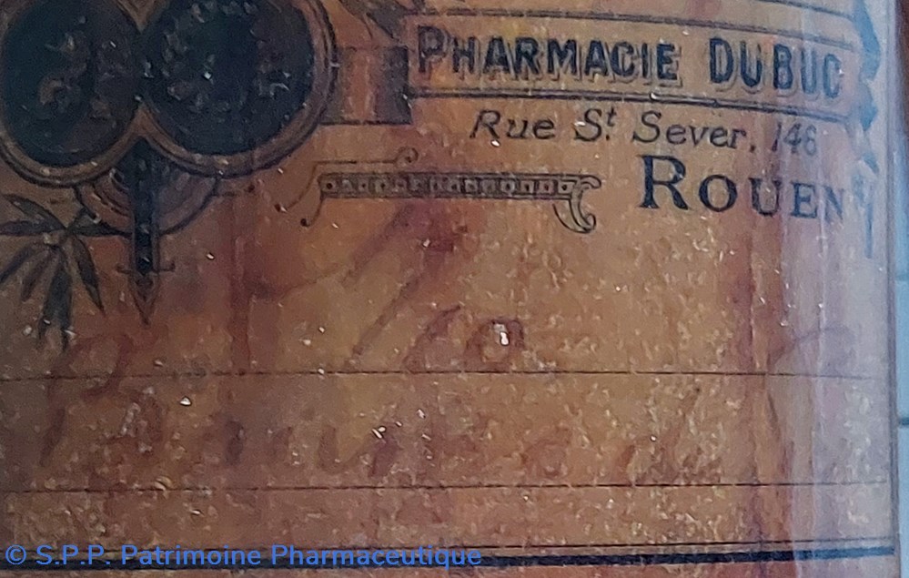 Pot à onguent " Baume du ?" grès 6 science pharmacie pot a onguent baume du gres
