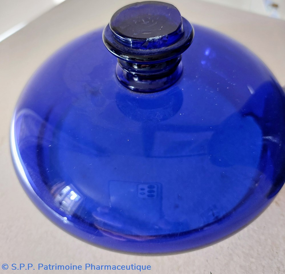 Bleu / Pot de Pharmacie en verre bleu cobalt 25 cm 5 science bleu pot de pharmacie en verre bleu cobalt 25 cm